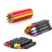 150 Pcs plastic Kids Art kil with Oil Pastels Crayons Colored Pencil