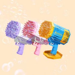 Large Automatic Plastic 69 Holes  Bubble Gun