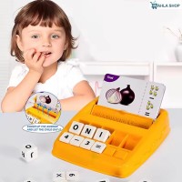 Educational 2 in 1 Counting Math & Matching Letter Game