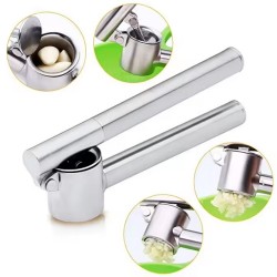 Stainless Steel Garlic Press Crusher